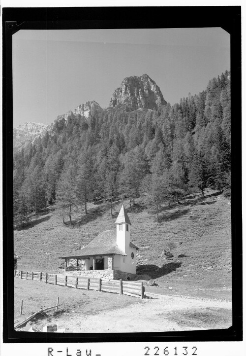 [Kapelle auf der Schlicker Alm / Telfes / Tirol]