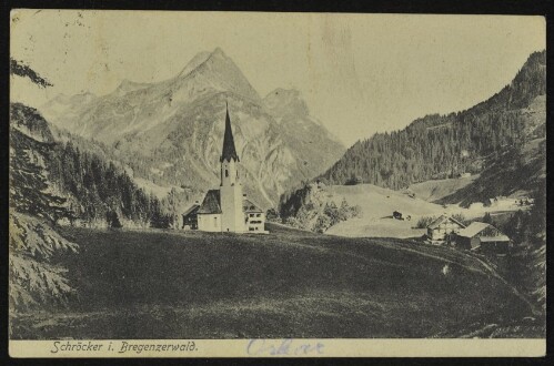 Schröcker i. Bregenzerwald : [Postkarte - Carte postale ...]