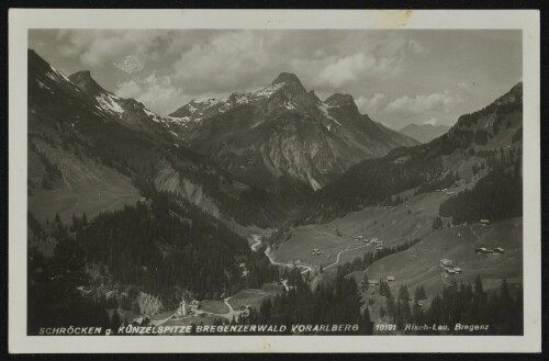 Schröcken g. Künzelspitze Bregenzerwald Vorarlberg