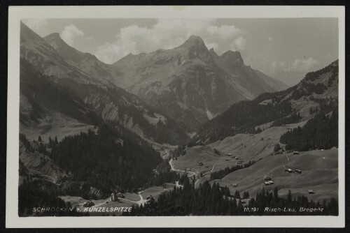 Schröcken g. Künzelspitze