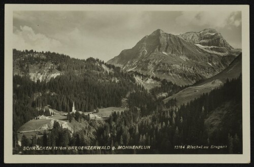 Schröcken 1370 m Bregenzerwald g. Mohnenfluh