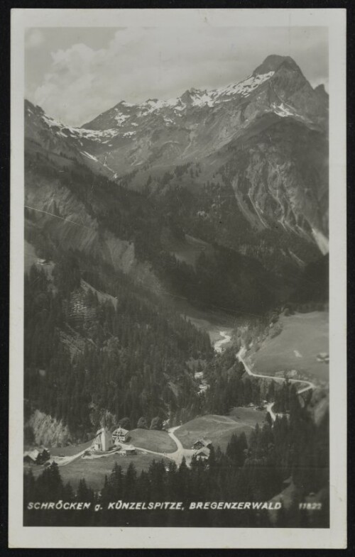 Schröcken g. Künzelspitze, Bregenzerwald