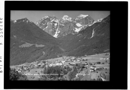 Telfes 987 m gegen Kalkkögel / Stubaital Tirol