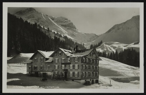 Schröcken, Gasthof Mohnenfluh