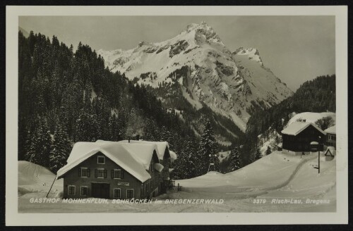Gasthof Mohnenfluh, Schröcken im Bregenzerwald