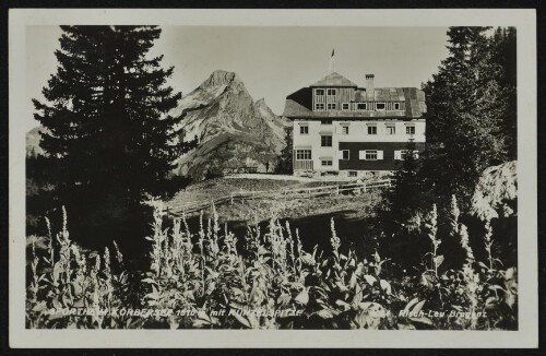 [Schröcken] Sportheim Körbersee 1670 m mit Künzelspitze