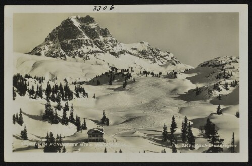 [Schröcken] Sportheim Körbersee 1670 m Vorarlberg