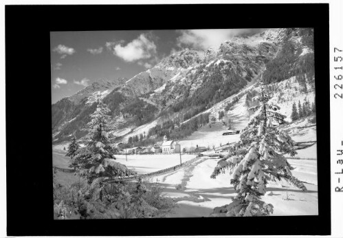 Gschnitz in Tirol 1242 m