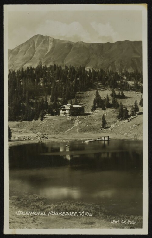 [Schröcken] Sporthotel Körbersee, 1670 m