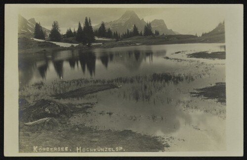 [Schröcken] Körbersee Hochkünzelsp.