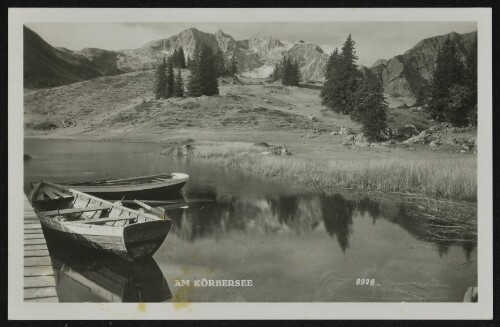 [Schröcken] Am Körbersee