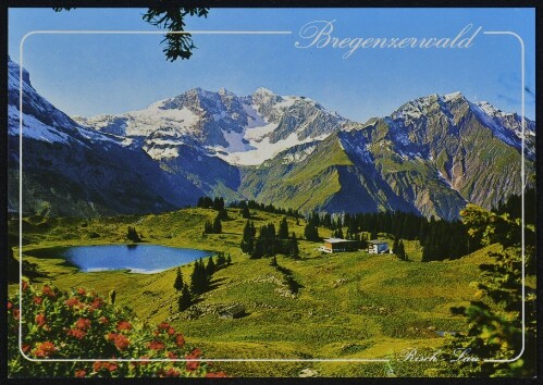 [Schröcken] Bregenzerwald : [Körbersee geg. Braunarlspitze im Bregenzerwald ...]