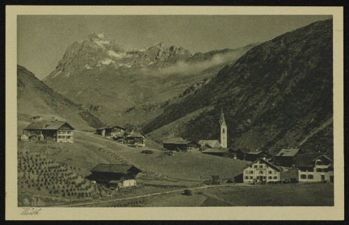 Warth : [Warth 1495 m Vorarlberg mit Widderstein 2531 m ...]