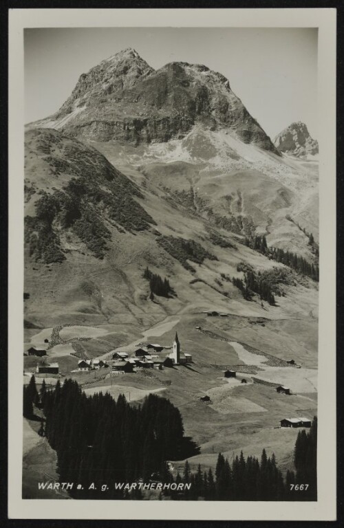 Warth a. A. g. Wartherhorn