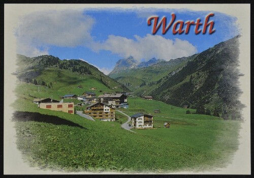Warth : [Warth am Arlberg Vorarlberg - Austria ...]