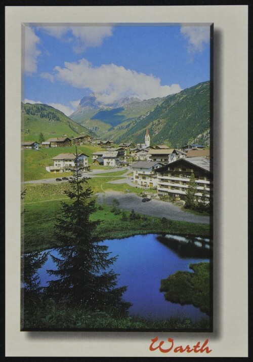 Warth : [Warth am Arlberg Vorarlberg - Austria ...]