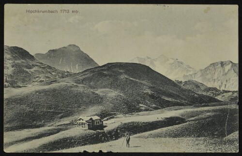 [Warth] Hochkrumbach 1713 mtr. : [Postkarte ...]