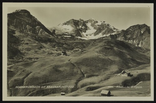 [Warth] Hochkrumbach mit Braunarlnspitze