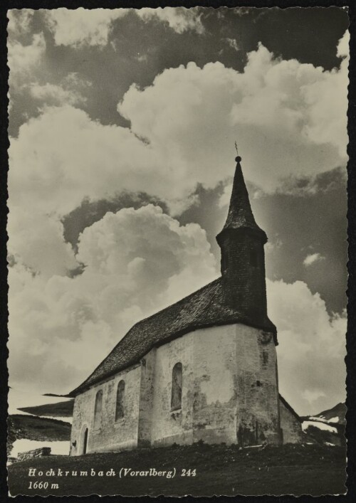 [Warth] Hochkrumbach (Vorarlberg) 1660 m