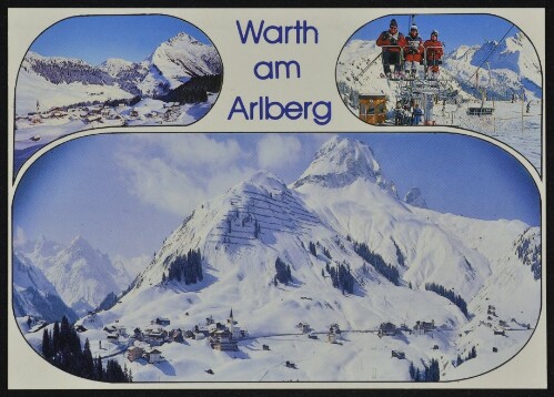 Warth am Arlberg : [Wintersportzentrum Warth/Arlberg (1495 m) mit Wartherhorn u. Karhorn (2416 m) Vorarlberg - Austria ...]