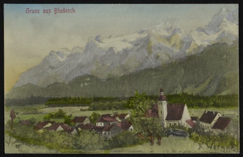 Gruss aus Bludesch : [Postkarte ...]