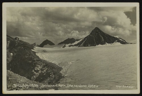 [Brand] Strassburgerhütte-Brandnerferner-Schesaplana, 2967 m