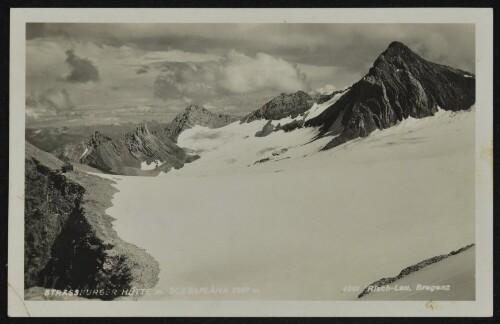 [Brand] Strassburger Hütte m. Scesaplana 2967 m