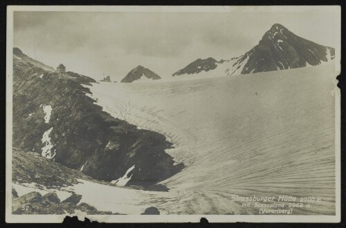 [Brand] Strassburger Hütte 2700 m. mit Scesaplana 2969 m. (Vorarlberg)