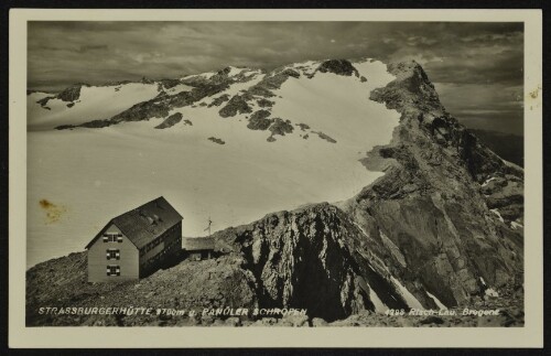 [Brand] Strassburgerhütte 2700 m g. Panüler Schrofen