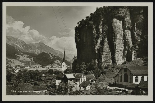 [Bürs] Blick von der Bürserschlucht