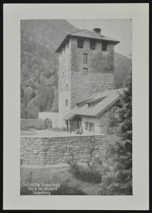 Schlößle Rosenegg Bürs bei Bludenz Vorarlberg