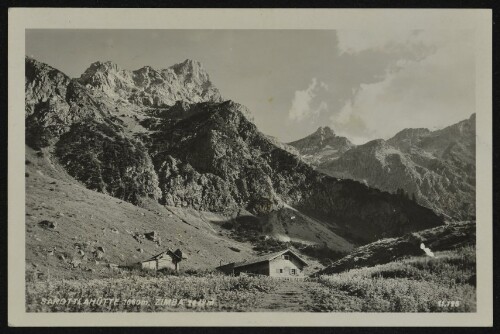 [Bürs] Sarottlahütte 1660 m, Zimba 2642 m