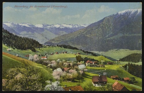 Bürserberg im Brandnertal (Vorarlberg)