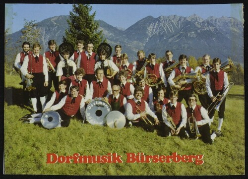 Dorfmusik Bürserberg : [Dorfmusik Bürserberg A-6700 Bürserberg bei Bludenz Telefon 0 55 52 / 27 08 Vorarlberg, Österreich ...]
