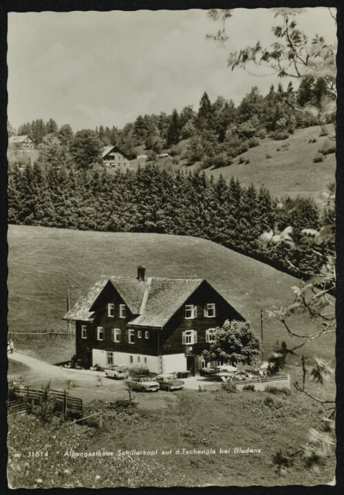 [Bürserberg] Alpengasthaus Schillerkopf auf d. Tschengla bei Bludenz