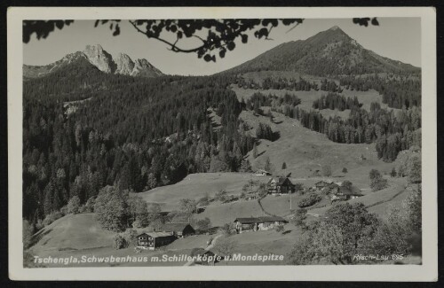 [Bürserberg] Tschengla, Schwabenhaus m. Schillerköpfe u. Mondspitze