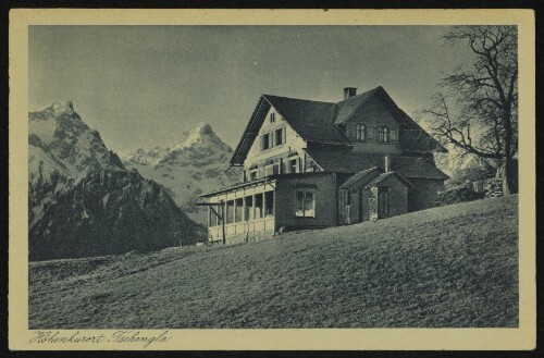 [Bürserberg] Höhenkurort Tschengla : [Blick vom Höhenkurort Tschengla 1200 m Zimba & Zwölferkopf ...]