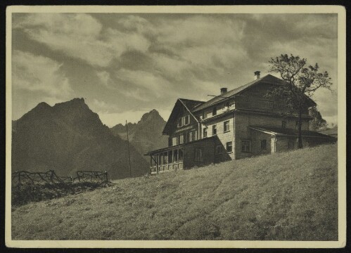 [Bürserberg Tschengla] : [Tschengla mit Valbona und Zimba ...]