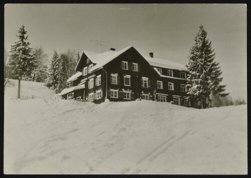 [Bürserberg Tschengla] : [Gasthof und Pension Berghaus Tschengla 1250 m eigener Skilift Familie Biberle Telefon 05552 / 2702 ...]