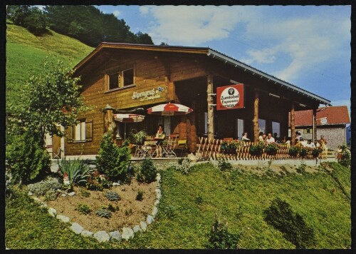 [Dünserberg] : [Gasthaus  Alpengruß  Inh. Fam. Stefan Rauch, A-6822 Dünserberg, Telefon 0 55 24 / 8 41 07 - Seehöhe 1050 m ...]