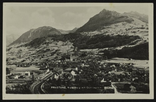 Frastanz, Vorarlberg mit Gurtisspitze