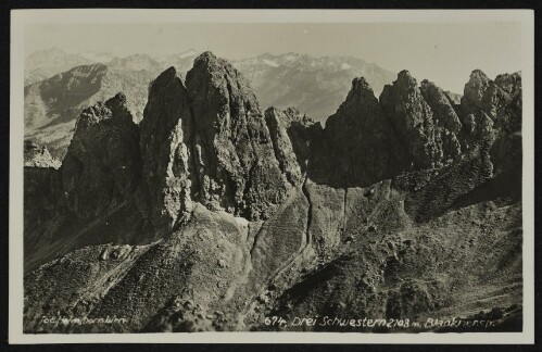 [Frastanz] Drei Schwestern 2108 m, Blanknersp.