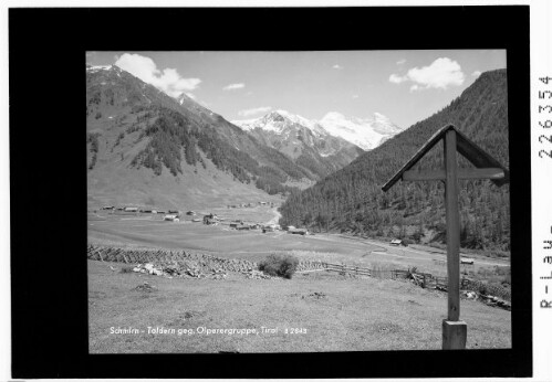 Schmirn - Toldern gegen Olperergruppe / Tirol