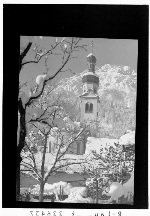 Aus Fulpmes / Tirol