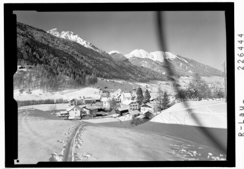 [Medraz bei Fulpmes im Stubaital gegen Marchreisenspitze - Saile und Nederjoch / Tirol]