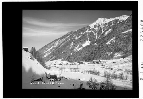 Krößbach im Stubaital / Tirol