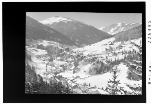 Gries am Brenner 1255 m gegen Tribulaungruppe / Tirol