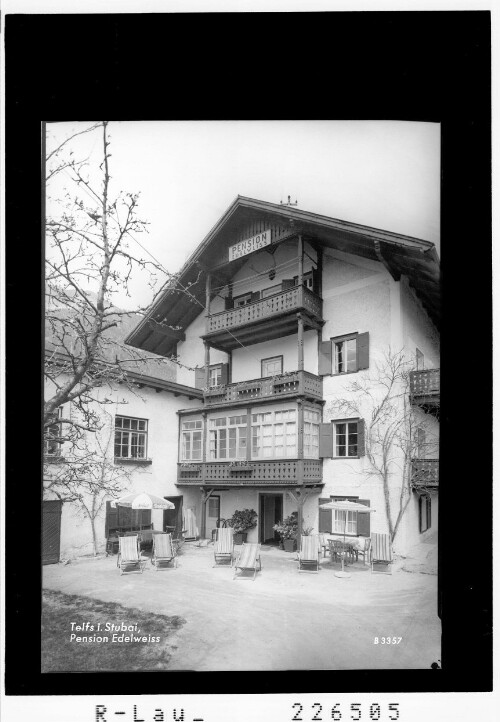 Telfes im Stubai / Pension Edelweiss
