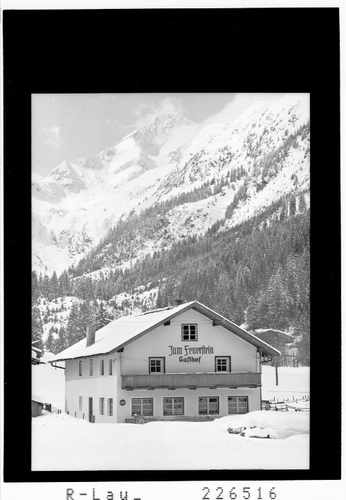 Gschnitz - Tirol / Gasthof zum Feuerstein