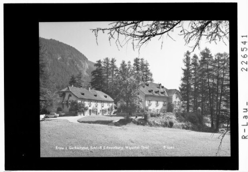 Trins im Gschnitztal / Schloss Schneeburg / Wipptal - Tirol